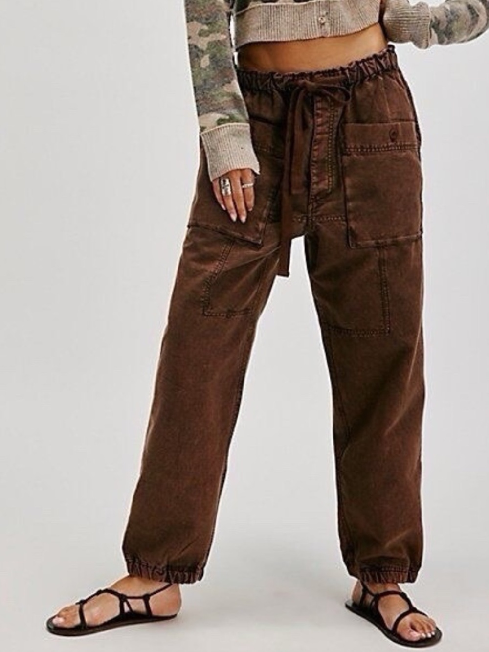 Free People River Stone Pants